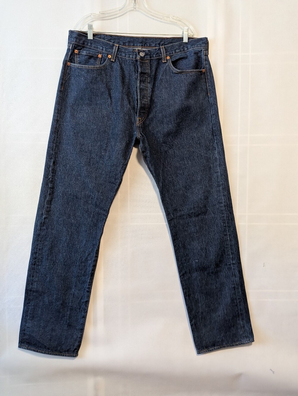 Levi Strauss & Co Men's Blue  Denim Straight Pants Size 40